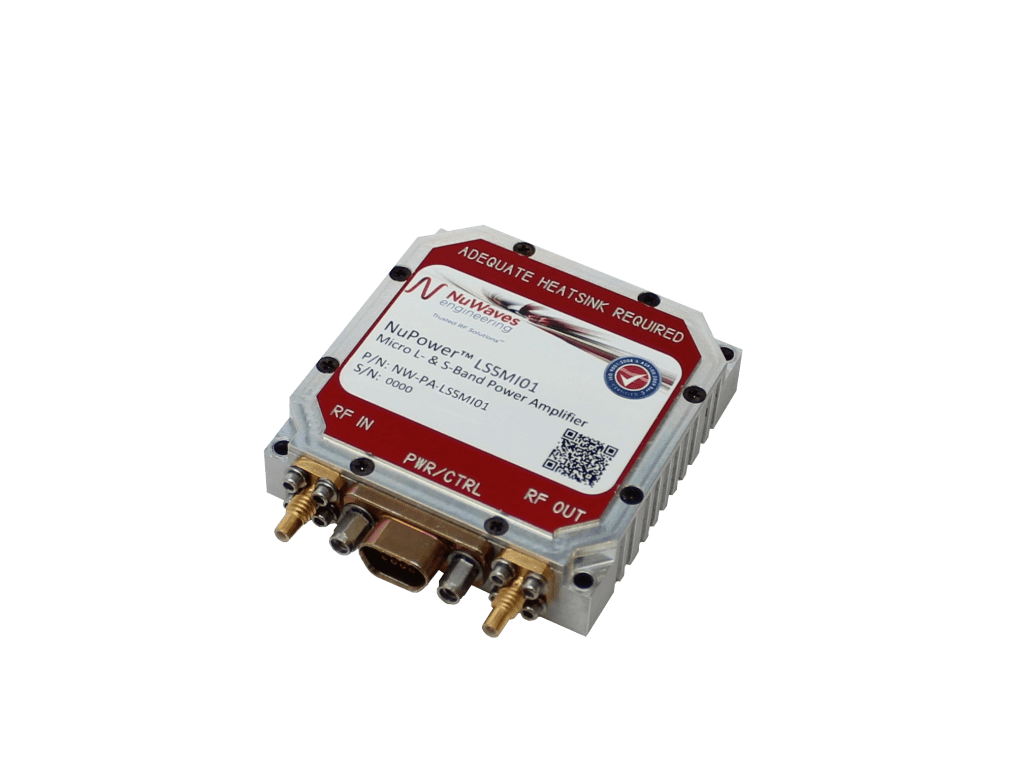 NuPower™ LS5MI01 Micro L- & S-Band Power Amplifier - NuWaves RF Solutions