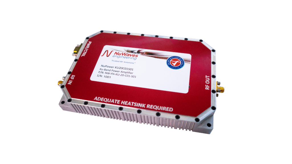 NuPower KU-20-C01-S01 Solid-State Power Amplifier - NuWaves RF Solutions