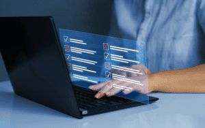 Rma Image Typing on a Computer with 3d Visuals
