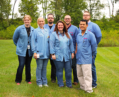 nuwaves manufacturing team