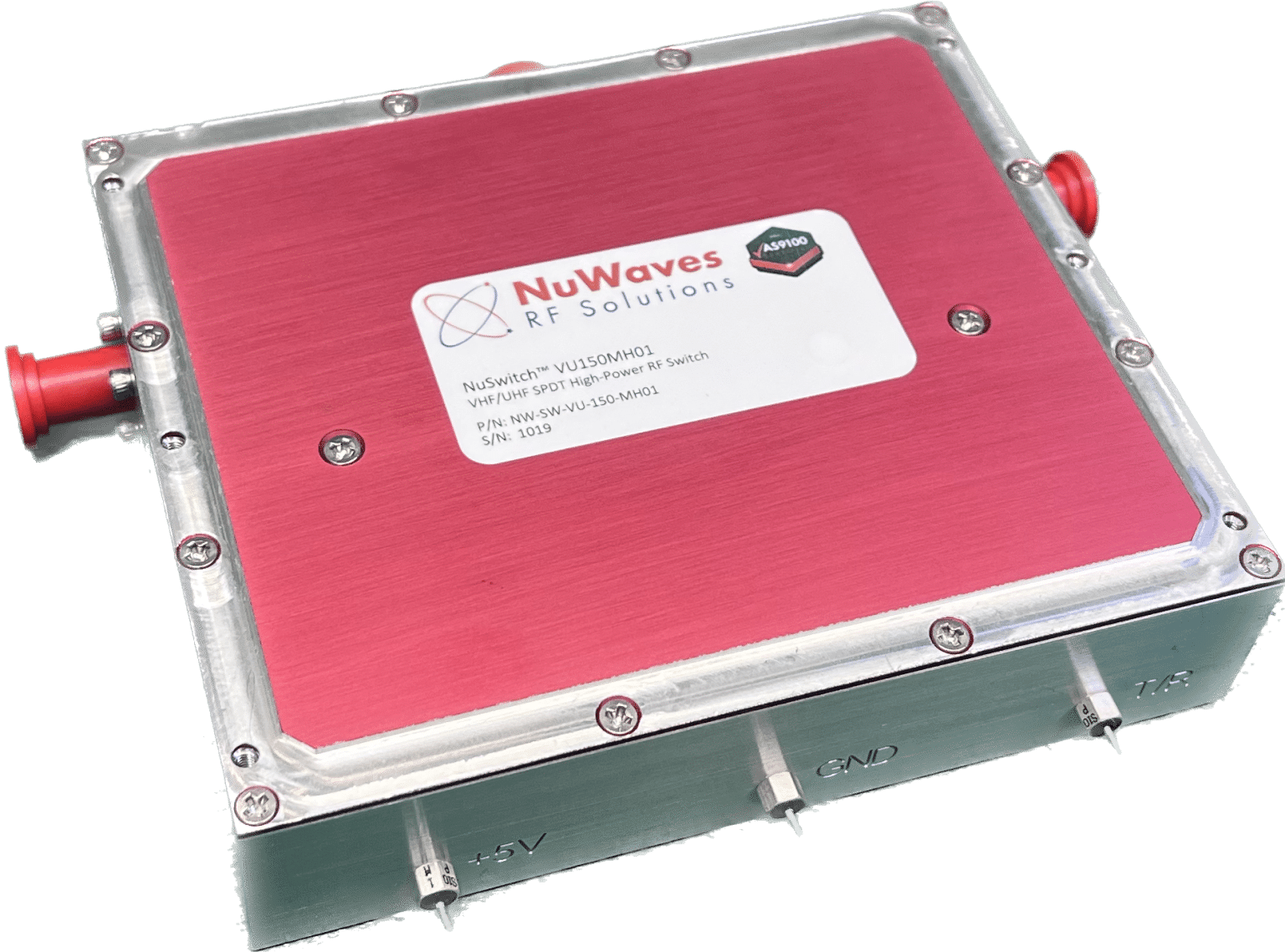 NuSwitch™ VU150MH01 VHF/UHF SPDT High-Power RF Switch